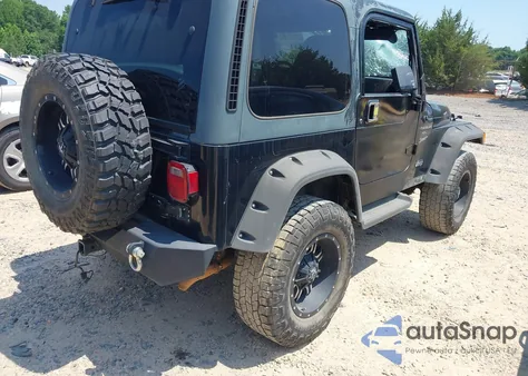 1999 Jeep Wrangler Sport from USA, damaged, VIN 1J4FY19S9XP423684